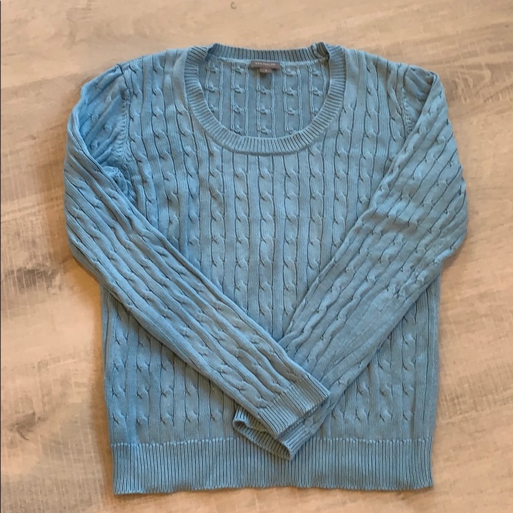 Ann Taylor Blue Sweater Size M